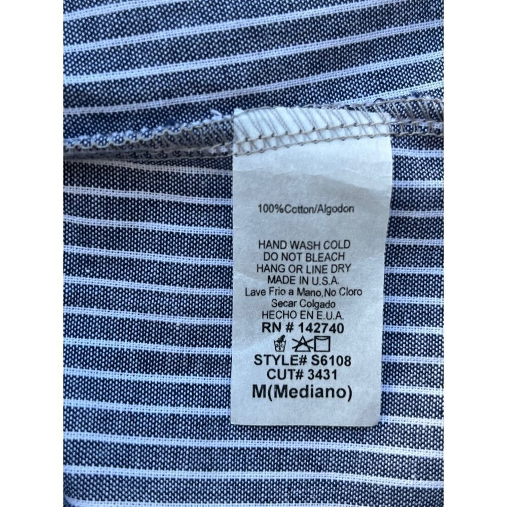 Nasty Gal Primi Women's Blue Cotton Striped Wrap Mini Skirt Size M NWOT - Picture 4 of 16